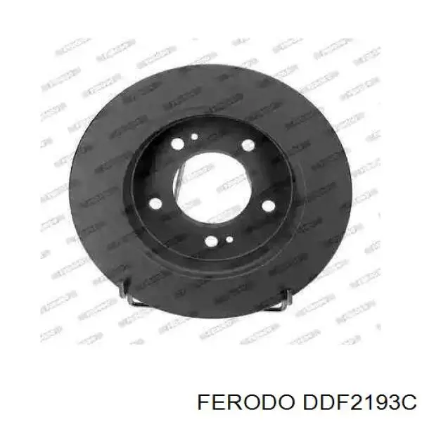 DDF2193C Ferodo Tarcza hamulcowa tylna