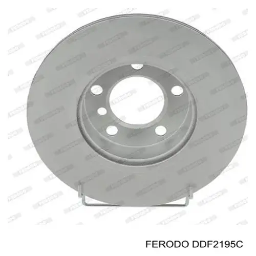 DDF2195C Ferodo tarcza hamulcowa przednia