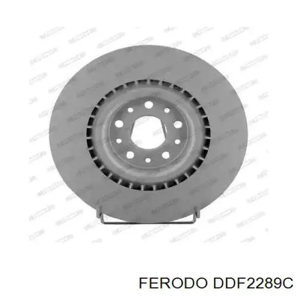 DDF2289C Ferodo tarcza hamulcowa przednia