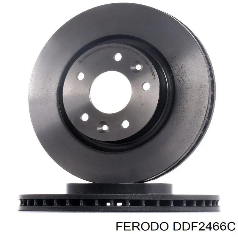 Do koszyka DDF2466C Ferodo Tarcza hamulcowa przednia