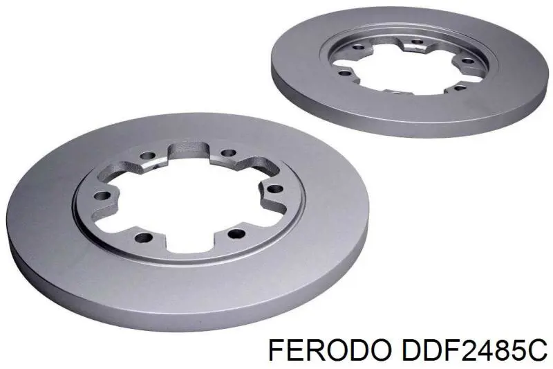 Do koszyka 2527114 Ford Tarcza hamulcowa tylna