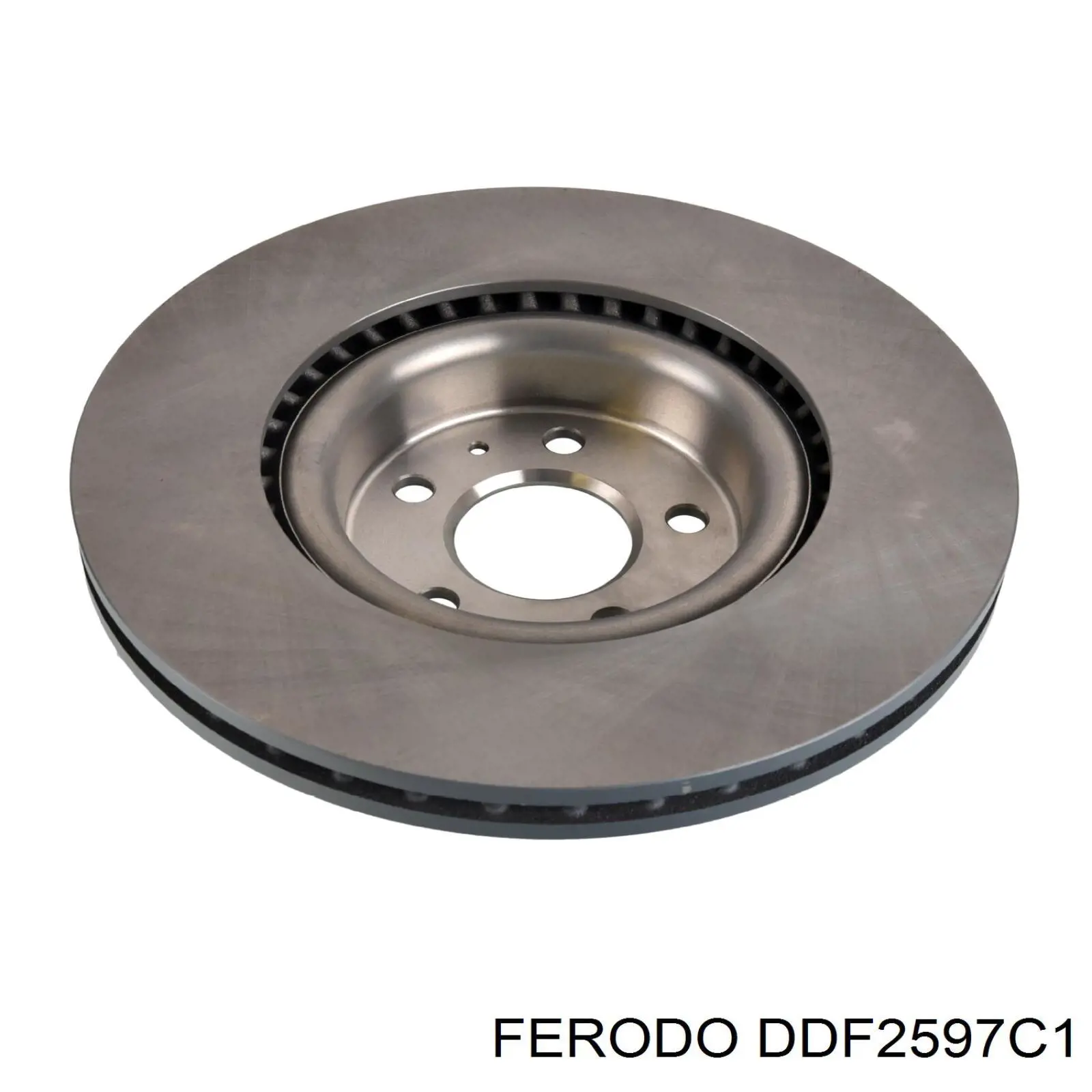 Do koszyka DDF2597C1 Ferodo Tarcza hamulcowa przednia