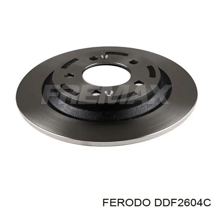 Tarcza hamulcowa tylna Ferodo DDF2604C cena, od 42,31 USD