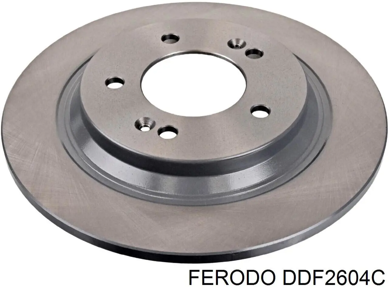 DDF2604C Ferodo tarcza hamulcowa tylna