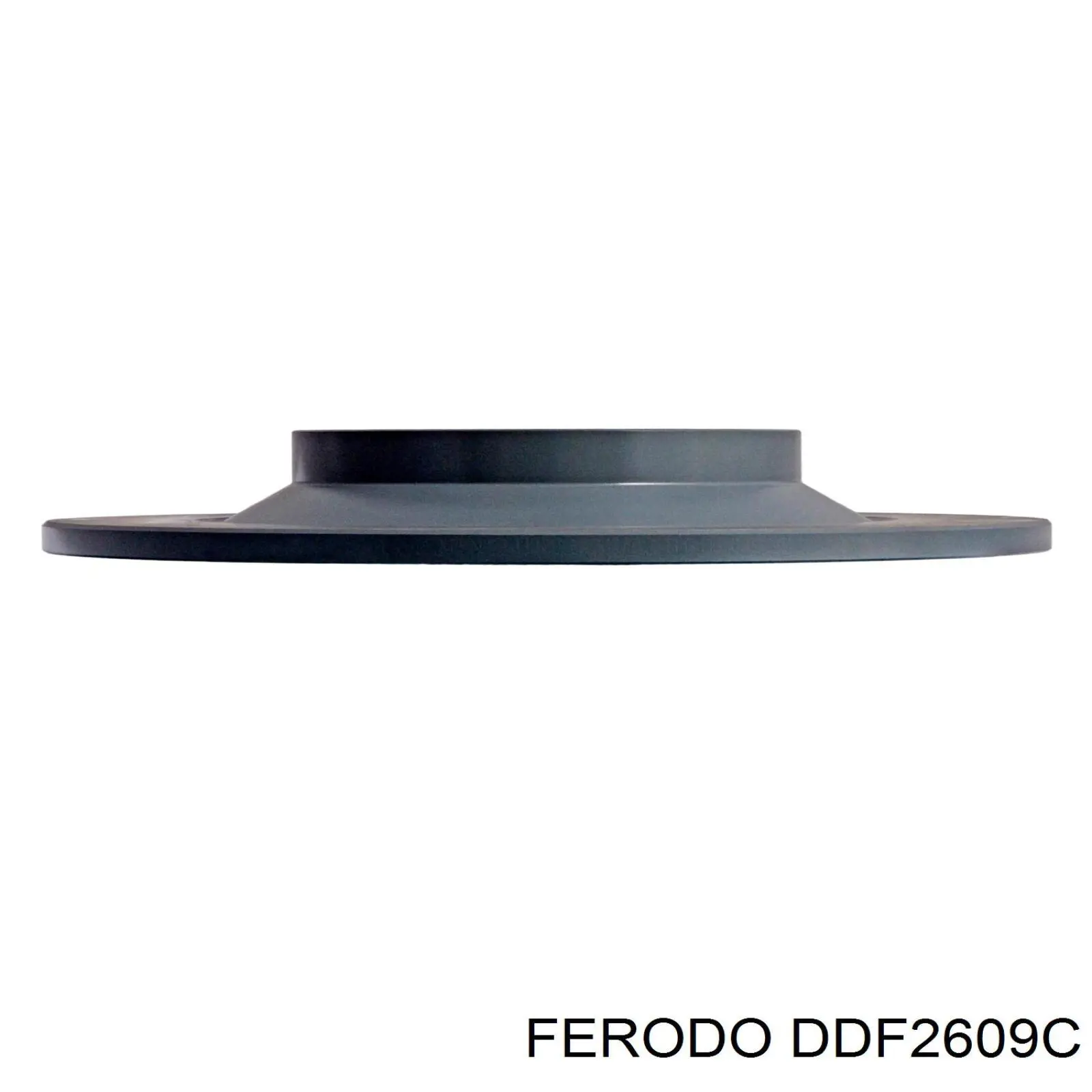 Do koszyka DDF2609C Ferodo Tarcza hamulcowa tylna
