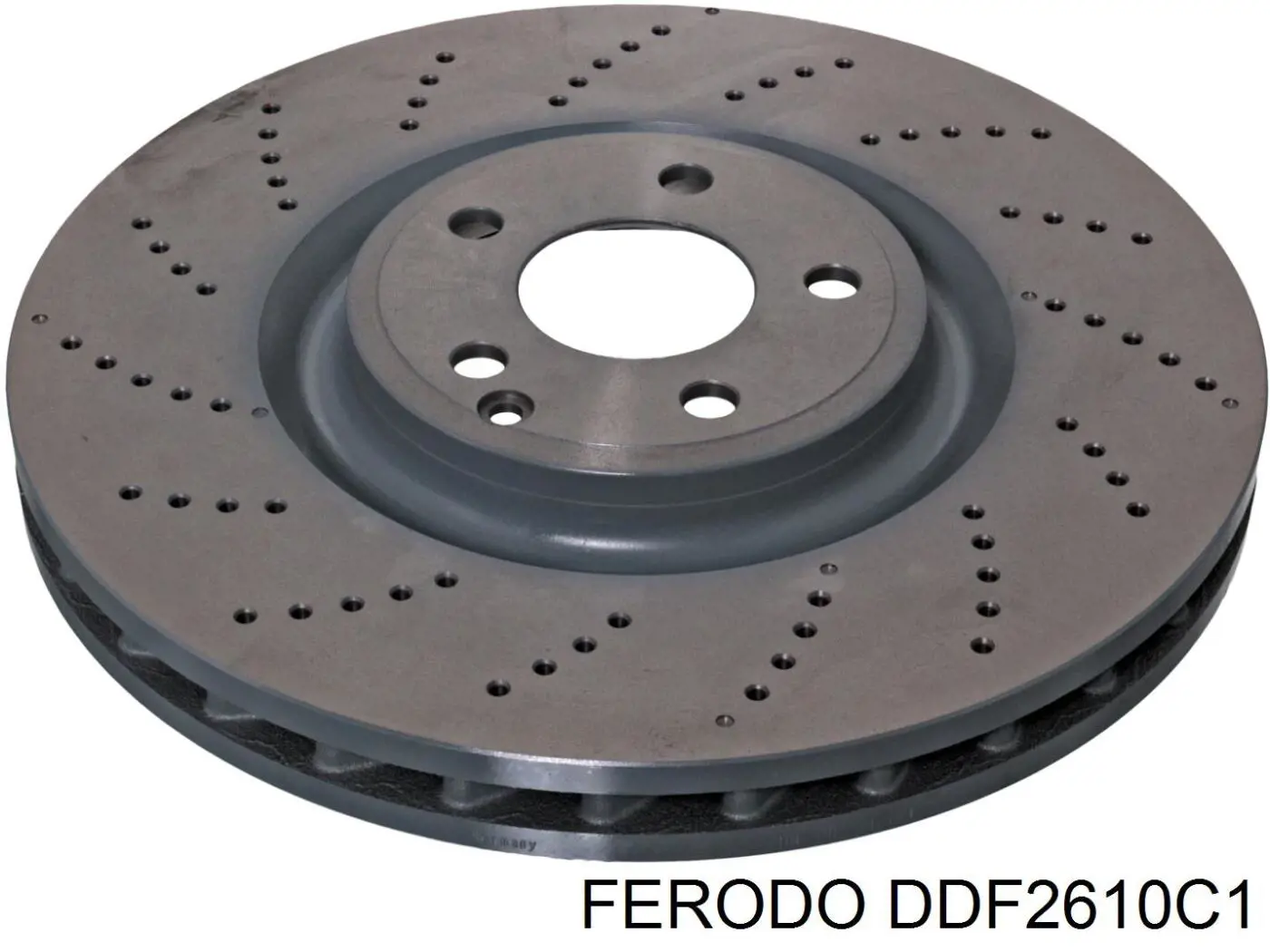 Do koszyka DDF2610C1 Ferodo Tarcza hamulcowa przednia