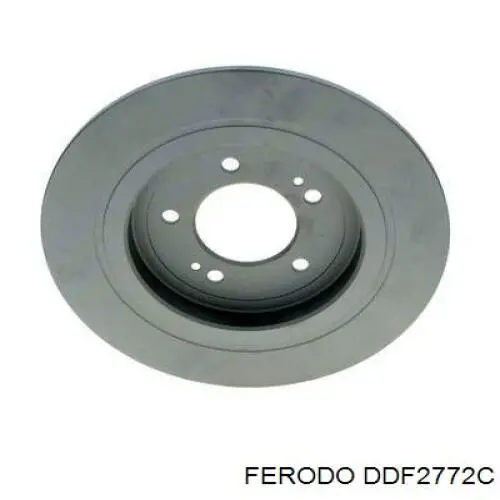 Do koszyka DDF2772C Ferodo Tarcza hamulcowa tylna