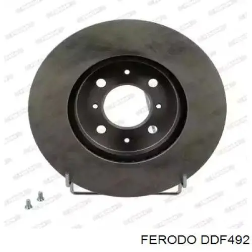 Tarcza hamulcowa przednia Ferodo DDF492 cena, od 38,07 USD