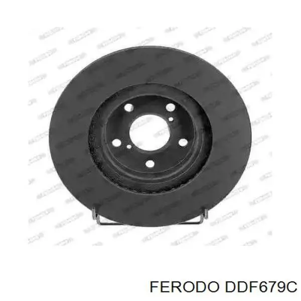 DDF679C Ferodo Tarcza hamulcowa przednia