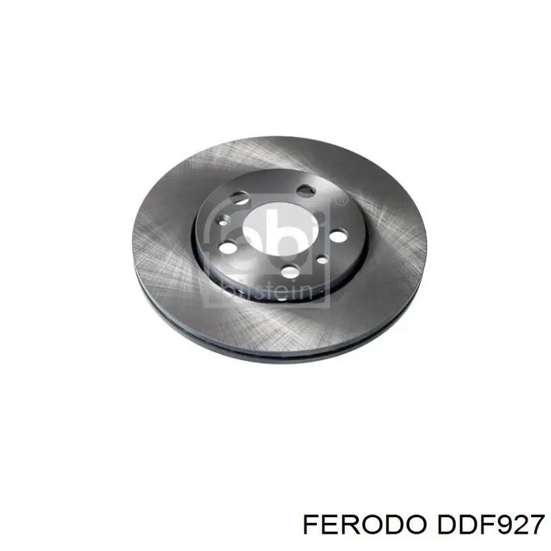 Do koszyka DDF927 Ferodo Tarcza hamulcowa przednia