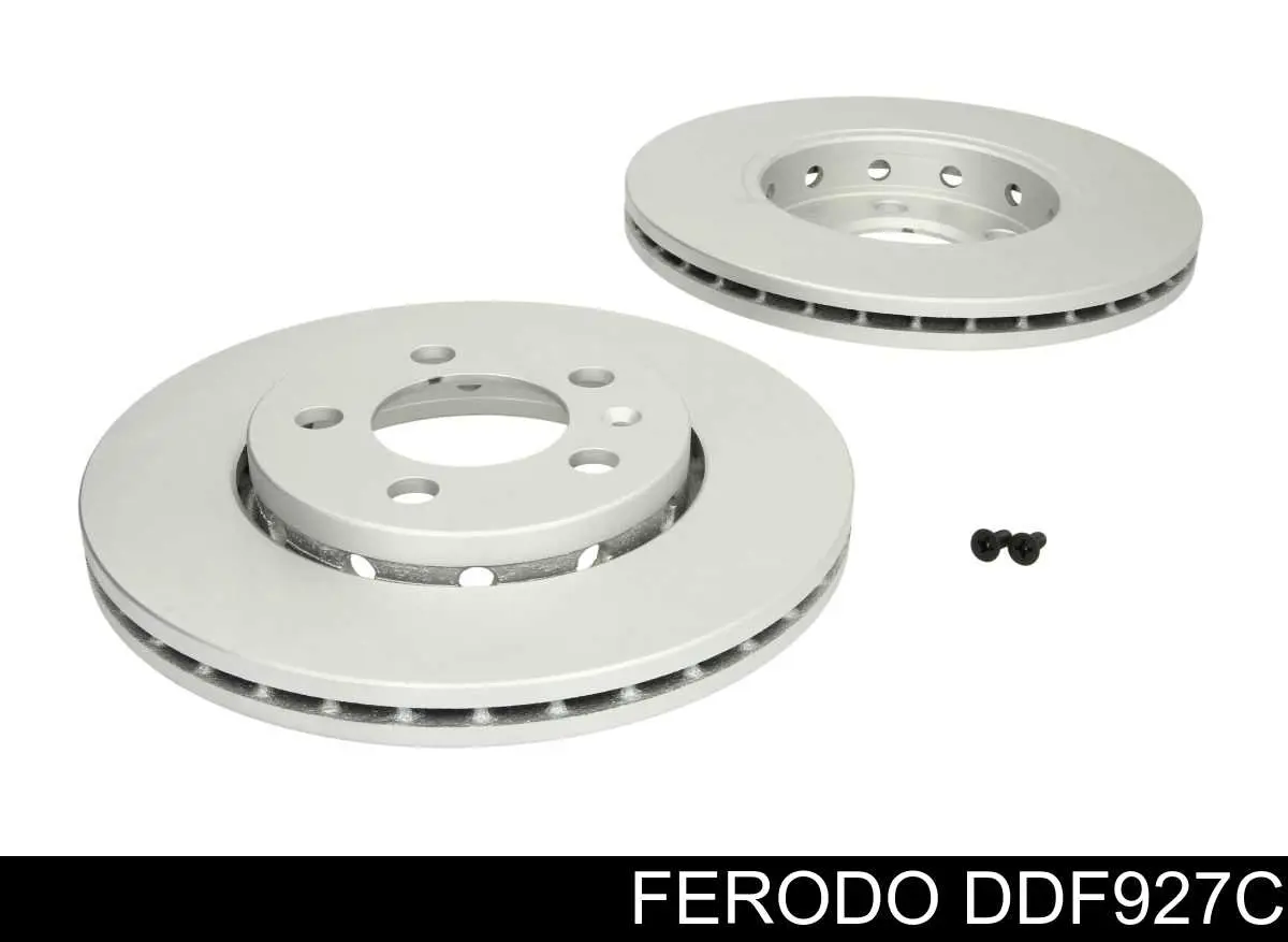 DDF927C Ferodo tarcza hamulcowa przednia