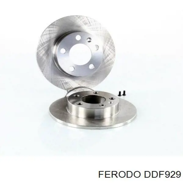 Do koszyka DDF929 Ferodo Tarcza hamulcowa tylna