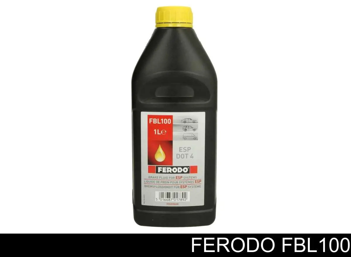 FBL100 Ferodo Płyn hamulcowy