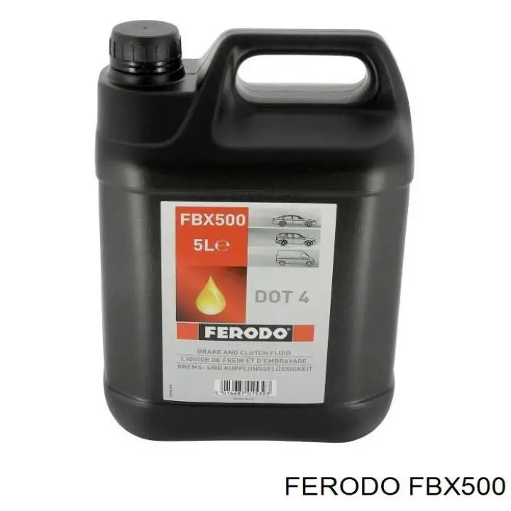 Płyn hamulcowy Ferodo FBX500 cena, od 51,90 USD