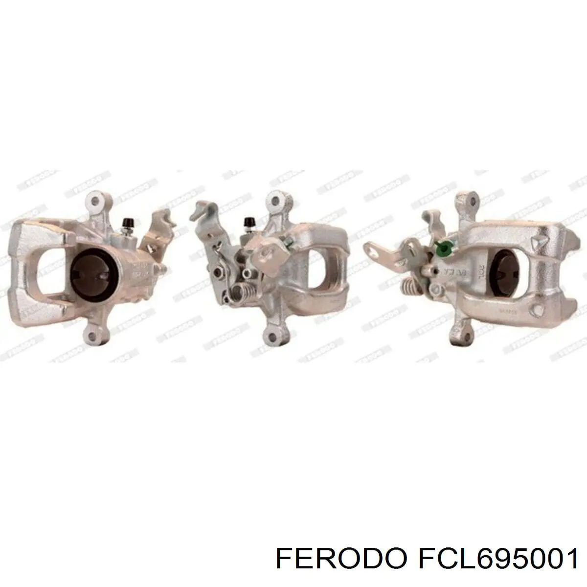 FCL695001 Ferodo zacisk hamulcowy tylny lewy