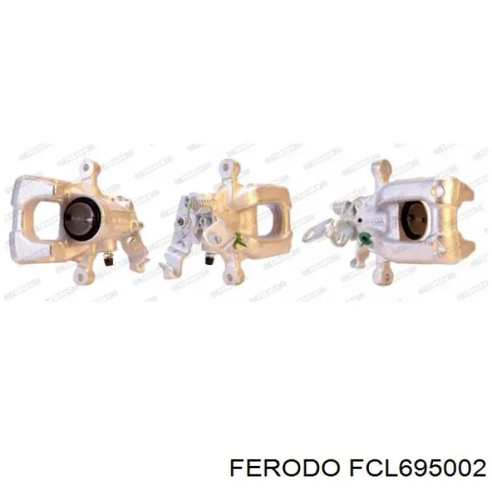 FCL695002 Ferodo zacisk hamulcowy tylny prawy