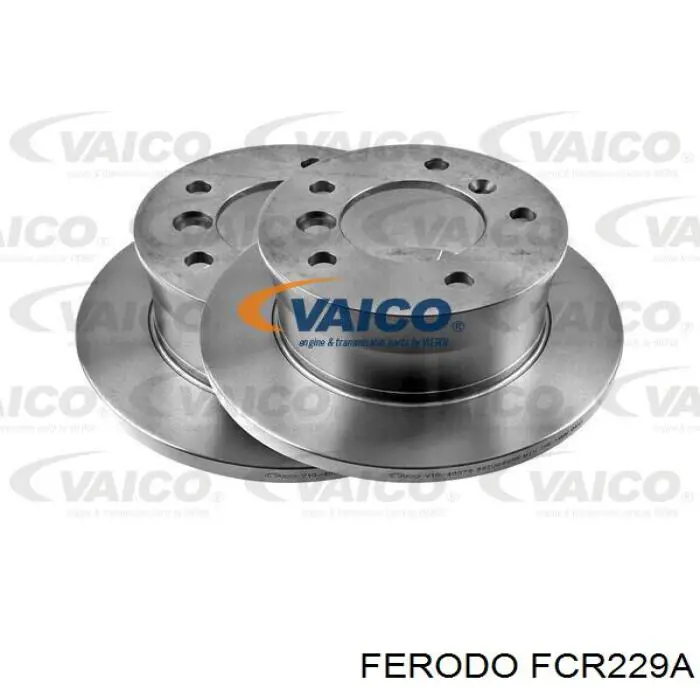 Do koszyka FCR229A Ferodo Tarcza hamulcowa tylna