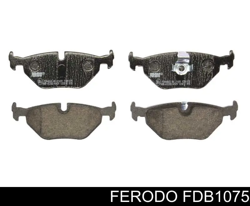 Okładziny (klocki) do hamulców tarczowych tylne Ferodo FDB1075 cena, od 20,19 USD