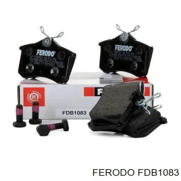 Do koszyka FDB1083 Ferodo Okładziny (klocki) do hamulców tarczowych tylne
