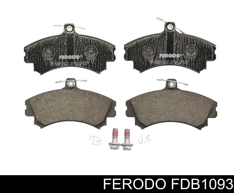 Klocki hamulcowe przednie tarczowe Ferodo FDB1093 cena, od 23,52 USD