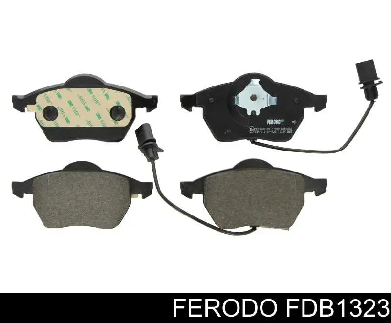 Klocki hamulcowe przednie tarczowe Ferodo FDB1323 cena, od 34,27 USD