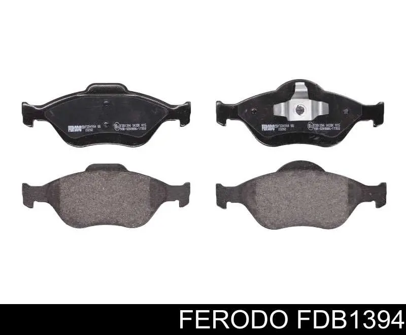 Klocki hamulcowe przednie tarczowe Ferodo FDB1394 cena, od 24,86 USD
