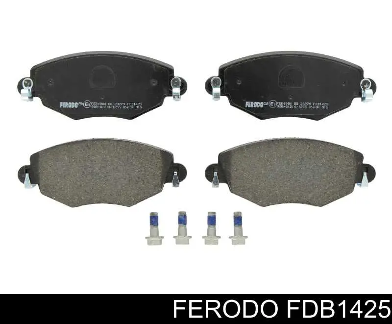 Klocki hamulcowe przednie tarczowe Ferodo FDB1425 cena, od 25,78 USD