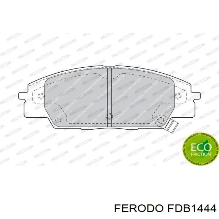 Do koszyka FDB1444 Ferodo Klocki hamulcowe przednie tarczowe