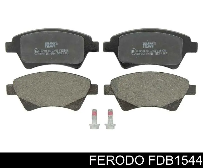 Klocki hamulcowe przednie tarczowe Ferodo FDB1544 cena, od 25,47 USD