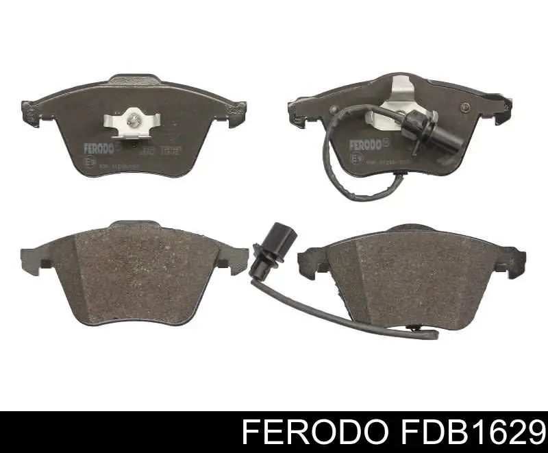Klocki hamulcowe przednie tarczowe Ferodo FDB1629 cena, od 33,33 USD