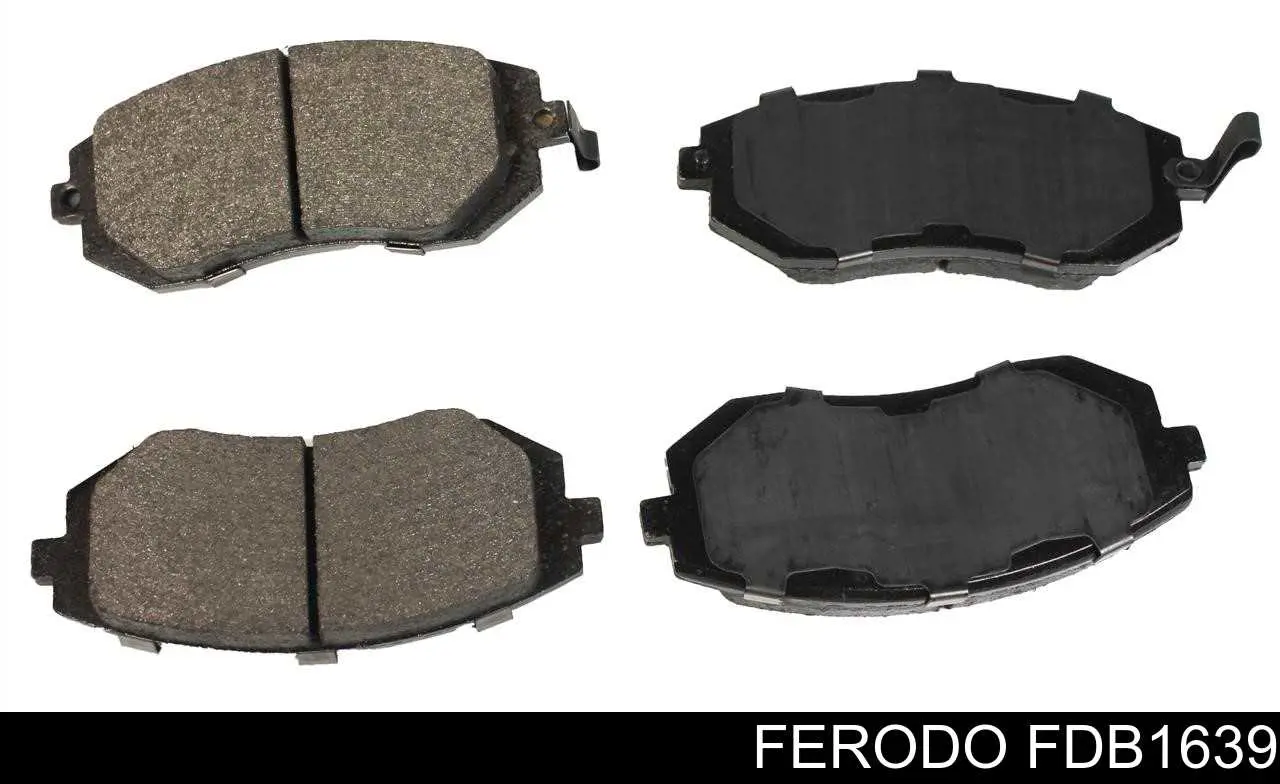 Klocki hamulcowe przednie tarczowe Ferodo FDB1639 cena, od 27,69 USD