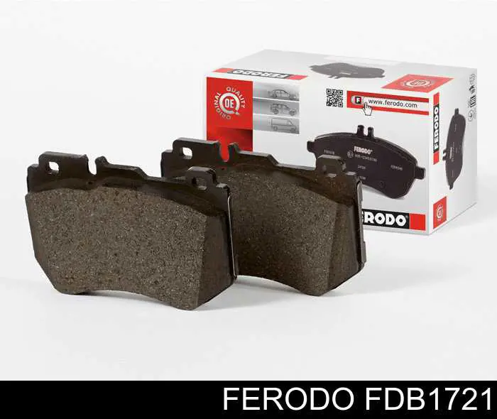 Okładziny (klocki) do hamulców tarczowych tylne Ferodo FDB1721 cena, od 20,19 USD