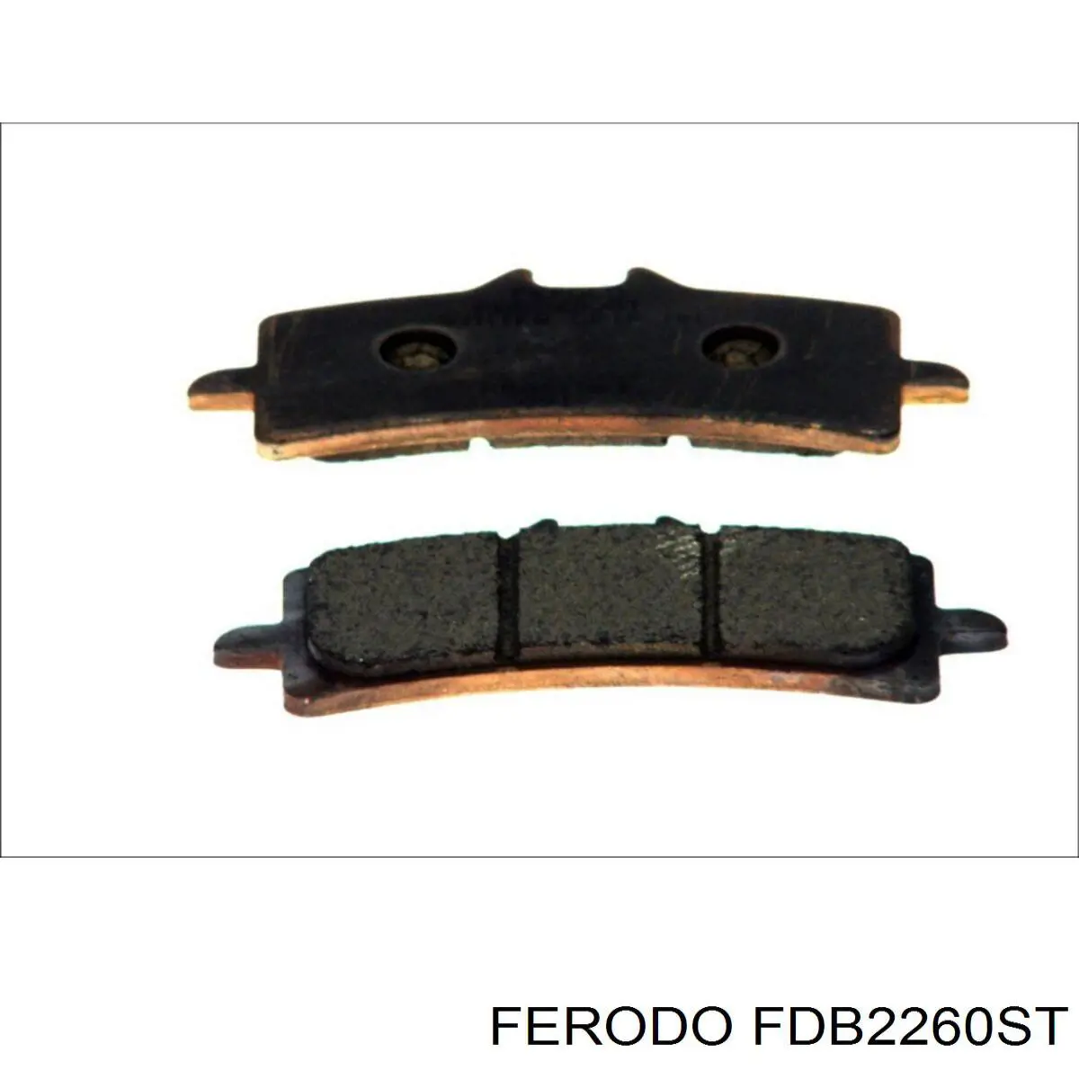 FDB2260ST Ferodo Klocki hamulcowe przednie tarczowe