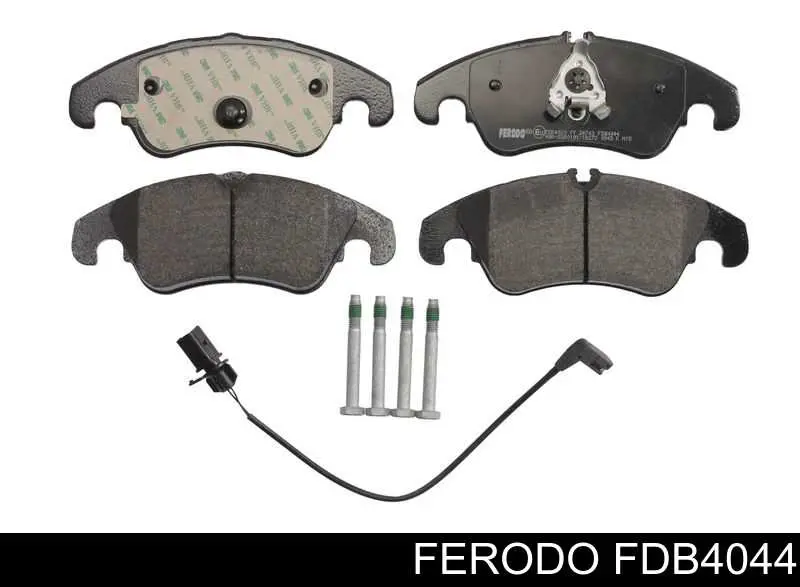 Klocki hamulcowe przednie tarczowe Ferodo FDB4044 cena, od 39,09 USD