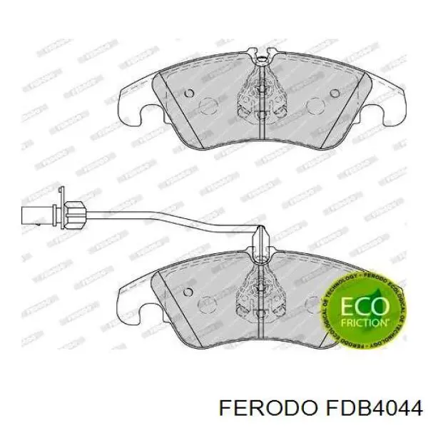 Do koszyka FDB4044 Ferodo Klocki hamulcowe przednie tarczowe