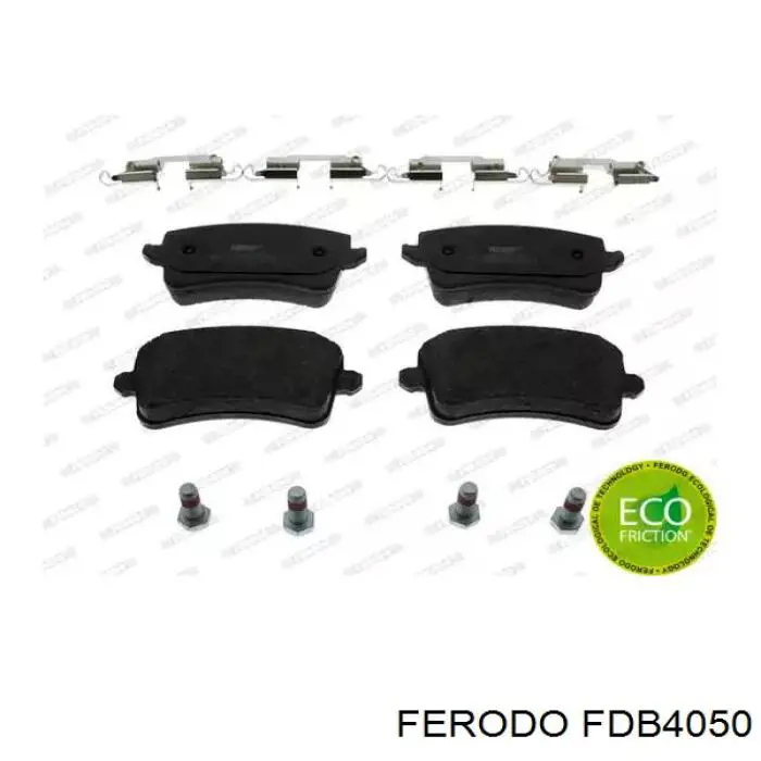 Okładziny (klocki) do hamulców tarczowych tylne Ferodo FDB4050 cena, od 27,28 USD