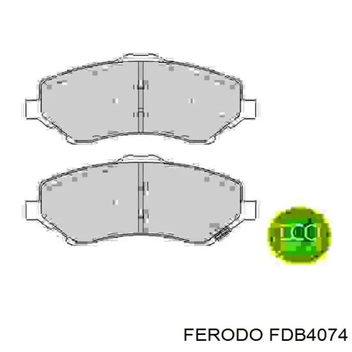Do koszyka FDB4074 Ferodo Klocki hamulcowe przednie tarczowe