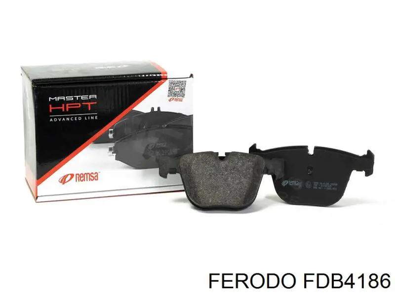 Do koszyka FDB4186 Ferodo Okładziny (klocki) do hamulców tarczowych tylne