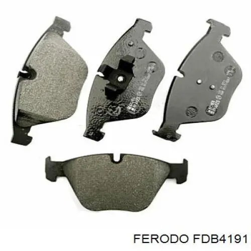 Klocki hamulcowe przednie tarczowe Ferodo FDB4191 cena, od 33,96 USD
