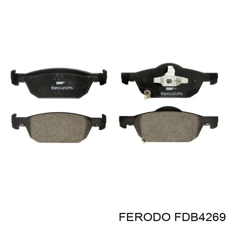 Klocki hamulcowe przednie tarczowe Ferodo FDB4269 cena, od 27,02 USD