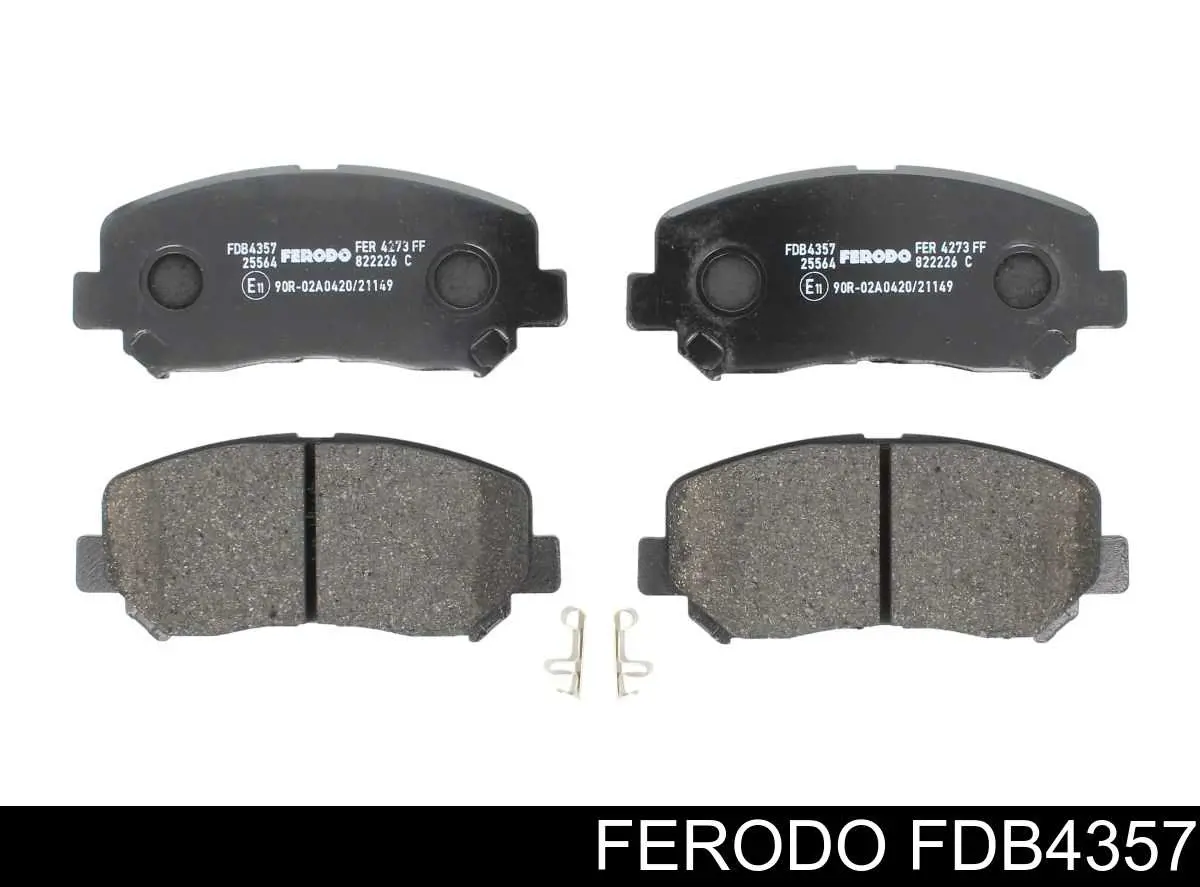 FDB4357 Ferodo Klocki hamulcowe przednie tarczowe