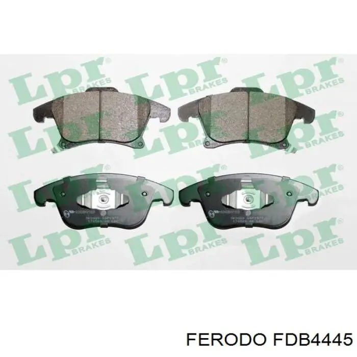 FDB4445 Ferodo Klocki hamulcowe przednie tarczowe