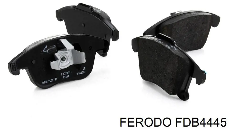 Klocki hamulcowe przednie tarczowe Ferodo FDB4445 cena, od 35,56 USD