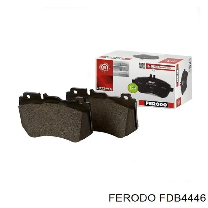 Klocki hamulcowe przednie tarczowe Ferodo FDB4446 cena, od 27,00 USD