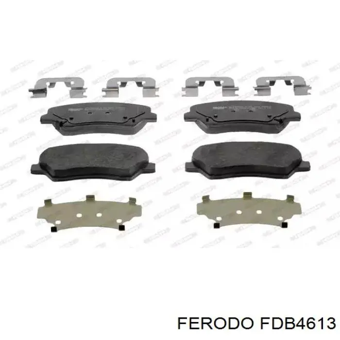 FDB4613 Ferodo Klocki hamulcowe przednie tarczowe