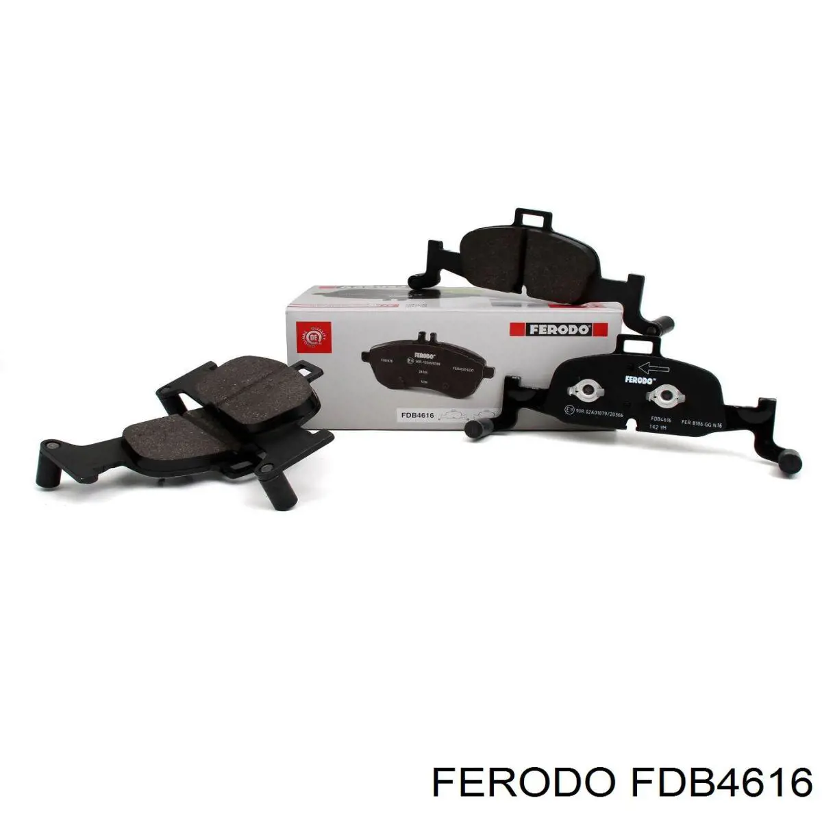 FDB4616 Ferodo Klocki hamulcowe przednie tarczowe