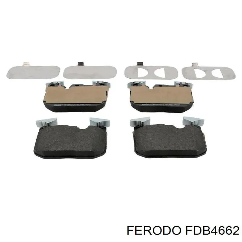 FDB4662 Ferodo Klocki hamulcowe przednie tarczowe