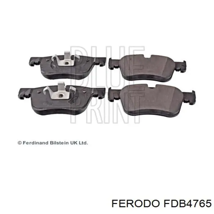 Klocki hamulcowe przednie tarczowe Ferodo FDB4765 cena, od 39,85 USD