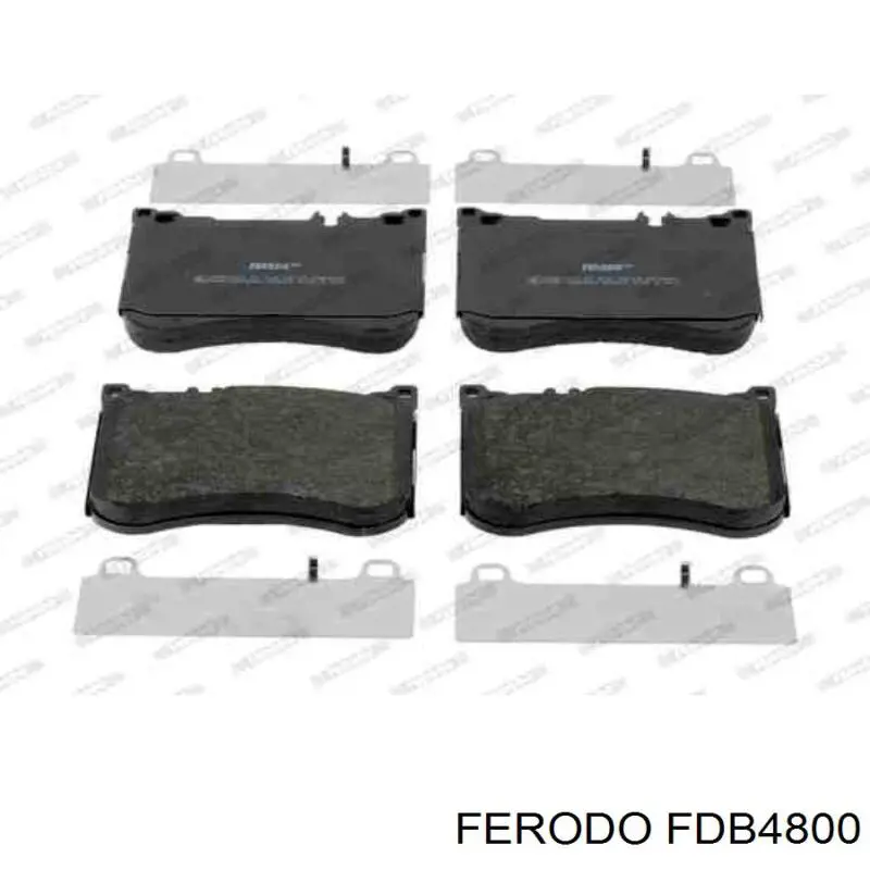 FDB4800 Ferodo Klocki hamulcowe przednie tarczowe