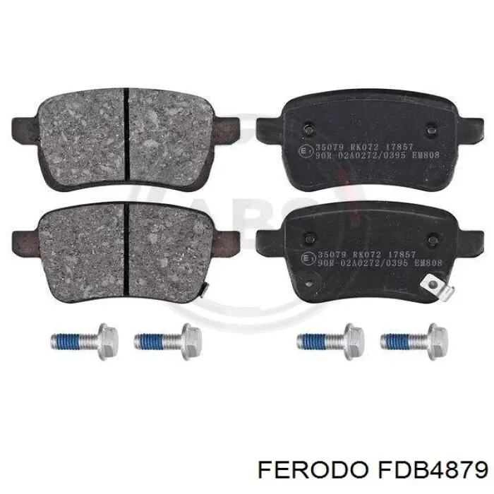 Klocki hamulcowe przednie tarczowe Ferodo FDB4879 cena, od 33,17 USD